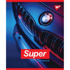 Зошит уч. "YES" 48арк.# /764346/ "SUPER CAR"  ірідіум+УФ.спл. (5/100)