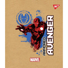 Зошит уч. "YES" 24арк.== /765114/ "Marvel. Avenger" крафт, білила (10/160)