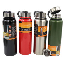 Пляшка-термос для води "JO" /YR-7314/ "Optimal" 1000ml, мікс Пляшка-термос для води "JO" /YR-7314/ "Optimal" 1000ml, мікс