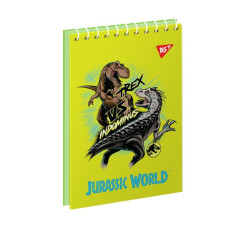Блокнот А7/80 # спіраль зверху "YES" /151949/ "Jurassic World" (6/336) Блокнот А7/80 # спіраль зверху "YES" /151949/ "Jurassic World" (6/336)