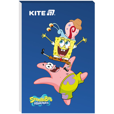 Блокнот 70*105мм/48арк. "Kite" /SB25-224/ SpongeBob SquarePants (1/10)