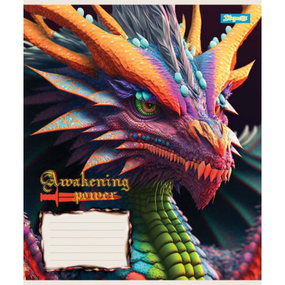 Зошит уч. "1В" 12арк.== /766281/ "Dragon"  (25/500)