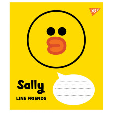 Зошит уч. "YES" 18арк.== /766351/ "Line friends" (25/400)