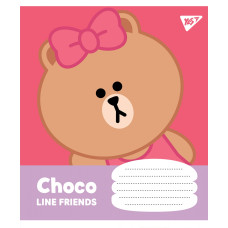 Зошит уч. "YES" 18арк.== /766351/ "Line friends" (25/400)