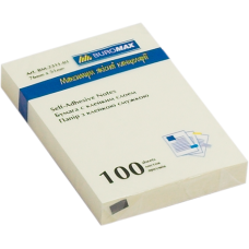 Папір з клейким шаром "BuroMAX" 51*76 /ВМ 2311-01/ 100арк. жовта (12/144) Папір з клейким шаром "BuroMAX" 51*76 /ВМ 2311-01/ 100арк. жовта (12/144)