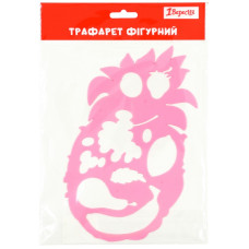 Трафарет "1В" /940381/ фігурний "Ананас та фрукти"  20х13 (1/10/100)
