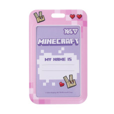 Бедж "YES" /940411/ вертикальний, без стрічкиі, слайдер "Minecraft.Spring" (1/20/400)