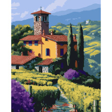 Картина за номерами "SANTI" /955749/ "Тоскана", 40*50см