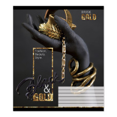 Зошит уч. "Gold Brisk" 48арк.# /ТВ-43/ №3007 "Мiкс №2", 60г/м2, УФ-лак (10/160)