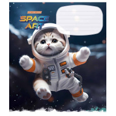 Зошит уч. "Star" 12арк.# /3406K/ "Space Art" ВД-лак (нейт) (30/360)