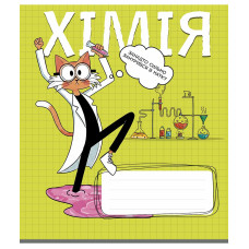 Зошит уч. "Школярик" 48арк.# /3744K/ ПРЕДМЕТКА Колекція-№5Котячі пригоди НАБІР 8шт (1/12)