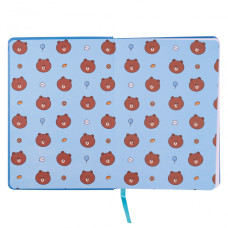 Блокнот-сквіш А5/128 #== "YES" /151802/ "Line Friends. Brown" твердий  (1/12/24)
