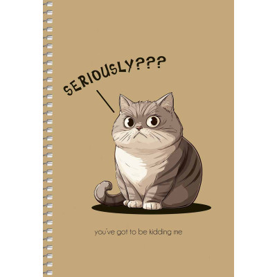 Блокнот "Student" А5/96арк КРАФТ обкл.,сп. /A5-SC-096-6136K/ #, крем. блок, ВД-лак, 70г/м2 (3/54)