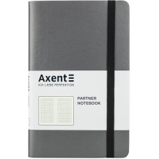 Блокнот "Axent" /8206-15-A/ Partner Soft, 125*195/96арк, кліт, сіра (1/18) Блокнот "Axent" /8206-15-A/ Partner Soft, 125*195/96арк, кліт, сіра (1/18)