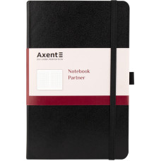 Блокнот "Axent" /8201-01-A/ Partner, 125*195/96арк, кліт, чорна (1/18) Блокнот "Axent" /8201-01-A/ Partner, 125*195/96арк, кліт, чорна (1/18)