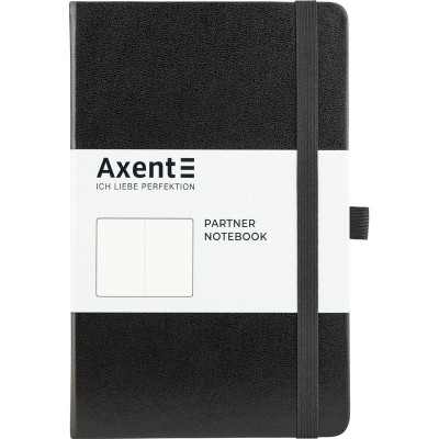 Скетчбук "Axent" /8307-01-A/ Partner, 125*195/96арк, нелін, чорна (1/18)