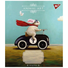 Зошит уч. "YES" 24арк.# /767010/ "Animal art" (20/320)