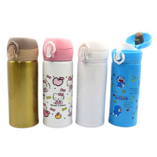 Пляшка-термос для води "JO" /YW-522/ "Classic" 350ml, подвійна стінка, мікс