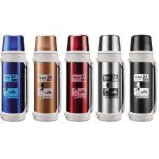 Термос "JO" /ZM-9134/ "24" 1200ml, з ручкою, подвійна стінка, мікс
