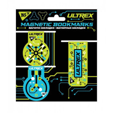 Закладка-магніт "Yes" /707619/ "Ultrex" 3 шт (1/10/50) Закладка-магніт "Yes" /707619/ "Ultrex" 3 шт (1/10/50)