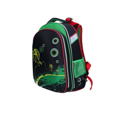 STOCK Ранець "CLASS" /9724/ SchoolCase, "Bike",2 від.,39*28*21см  (1/4)
