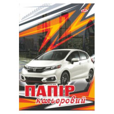 Папір кольоровий "Бріск" УВ-27  А4/16арк. 8кол. (20)