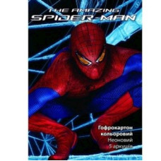 Гофро-картон А4 "Kite" /SM12-257К/ неон Marvel.Spiderman А4 (5арк/5кол) 1/100