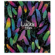Зошит уч. "Genius" 12арк.== /3089L/ "The Lucky ones" виб.УФ-лак (дівчинка) (30/300)