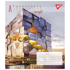 Зошит уч. "YES" 60арк.== /767157/ "Futuristic architecture" (10/160)