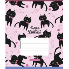 Зошит уч. "Школярик" 12арк.== /3599L/ "Cuties" ВД-лак (дівчинка) (30/300)