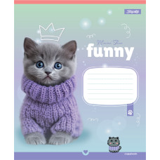 Зошит уч. "1B" 12арк.== /768209/ "Funny Pets" (25/500)
