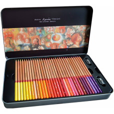 Олівці кольорові "Marco FineArt" 100 кол. /FineArt-3100-100TN/ Renoir круглі, метал пенал (1/2/12)