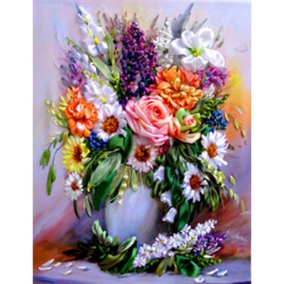 Алмазна мозаїка "Go to art" /178901/ "Вальс квітів" 30*40 см