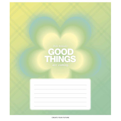 Зошит уч. "Школярик" 18арк.# /3526K/ "Good things " виб.УФ-лак (дівчинка) (25/250)