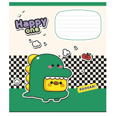 Зошит уч. "Школярик" 18арк.# /3532K/ "Happy one " виб.УФ-лак (дівчинка) (25/250)