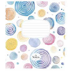 Зошит уч. "Genius" 24арк. == /3498L/ "My notes " виб.УФ-лак (дівчинка) (25/200)