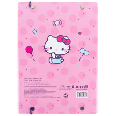 Папка для зошитів "Kite" /HK26-210-1/ В5 на гумці картон Hello Kitty (1/10)