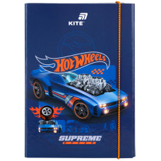 Папка для зошитів "Kite" /HW26-210/ В5 на гумці картон Hot Wheels (1/10)