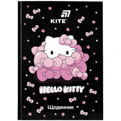 Щоденник шкільний "Kite" /HK26-262-1/ тверда обкл., Hello Kitty (1/20)