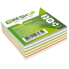 Блок МІКС клеєн. Fresh Up 80*80*40мм. 60г/м2 FR-2412 (1/24) Блок МІКС клеєн. Fresh Up 80*80*40мм. 60г/м2 FR-2412 (1/24)