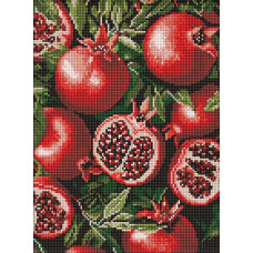 Алмазна мозаїка "Ідейка" /AMO8290/ "Гранат у розрізі" 30*40см