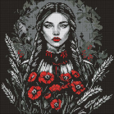 Алмазна мозаїка "Ідейка" /AMO8223/ "Жіноча сила" 40*40см