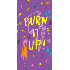 Блокнот 100*200/64 # "YES" /151524/ 7БЦ "Burn it up!" (3/30)