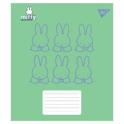 Зошит уч. "YES" 12арк.# /767617/ "Miffy Bunny" (25/500)