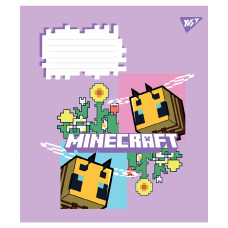 Зошит уч. "YES" 12арк.== /767584/ "Minecraft Flowers" (25/500)