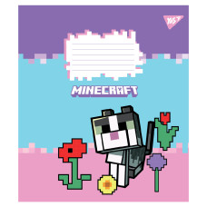 Зошит уч. "YES" 12арк.== /767584/ "Minecraft Flowers" (25/500)