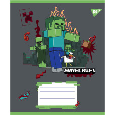 Зошит уч. "YES" 12арк.== /767577/ "Minecraft Heroes" (25/500)