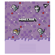 Зошит уч. "YES" 12арк.== /767591/ "Minecraft Spring" (25/500)