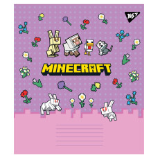 Зошит уч. "YES" 12арк.== /767591/ "Minecraft Spring" (25/500)