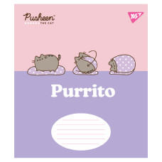 Зошит уч. "YES" 12арк.== /767613/ "Pusheen The Cat" (25/500)